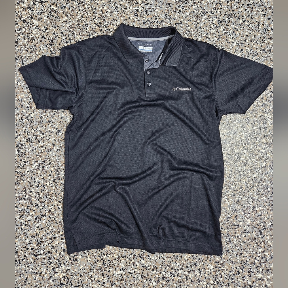 Columbia Men's Black Polo Shirt
